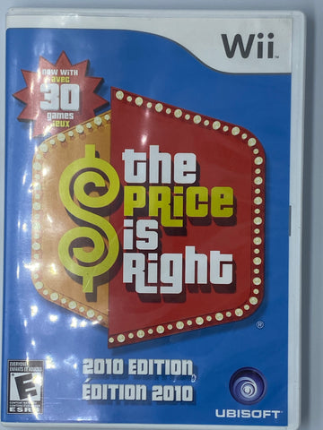 THE PRICE IS RIGHT 2010 - NINTENDO WII USED GAMES