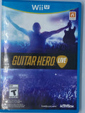 GUITAR HERO LIVE - NINTENDO WII U - USED GAMES
