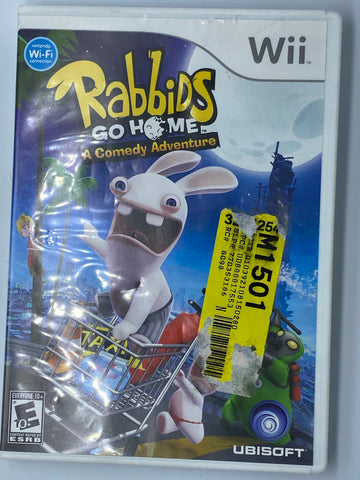 RABBIDS GO HOME - NINTENDO WII USED GAMES