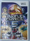 HOT WHEELS BATTLE FORCE 5 - NINTENDO WII USED GAMES