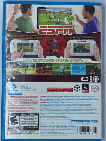 ESPN SPORTS CONNECTION - NINTENDO WII U - USED GAMES – Just4Games