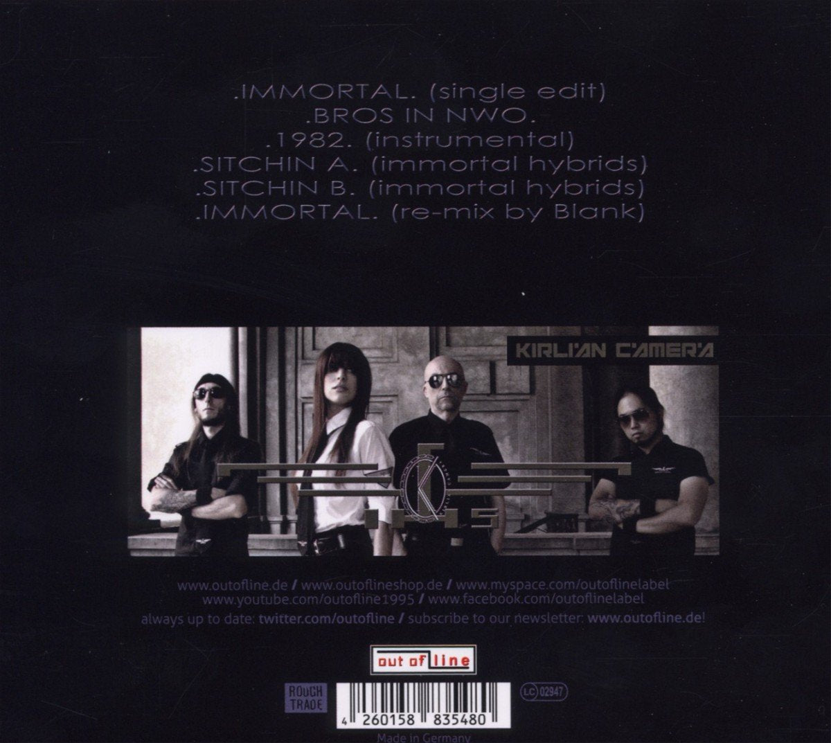 Immortal [Audio CD] Kirlian Camera