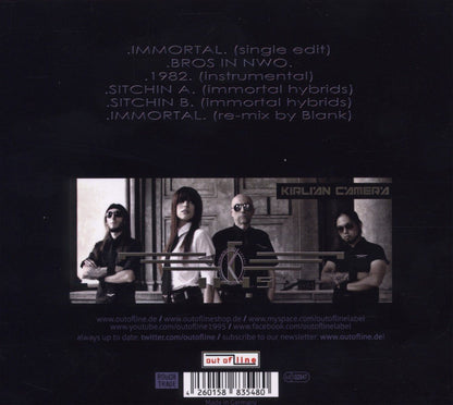 Immortal [Audio CD] Kirlian Camera