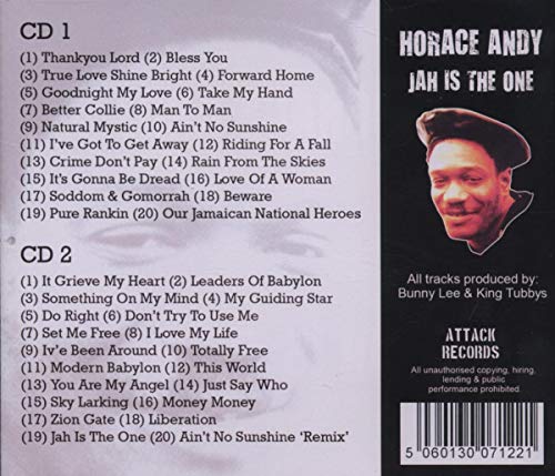 Jah Is The One [Audio CD] Andy, Horace