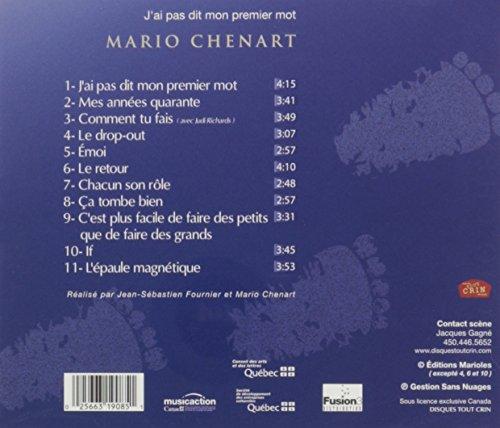 J'Ai Pas Dit Mon [Audio CD] Chenart, Mario