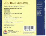 J.S. Bach: The Brandenburg Concertos, Volume 1 [Audio CD] J.S. Bach; Lajos Bernath and Baroque Solists of Budapest
