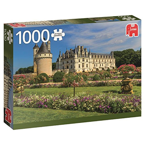 Jumbo Castle in The Loire Premium Jigsaw Puzzle (1000 Pieces)