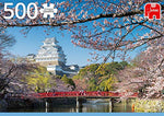 Jumbo Himeji Castle, Japan Premium Jigsaw Puzzle (500 Pieces)