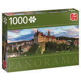 Jumbo Sigmaringen Castle, Germany Panoramic Premium Jigsaw Puzzle (1000 Pieces)