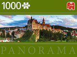Jumbo Sigmaringen Castle, Germany Panoramic Premium Jigsaw Puzzle (1000 Pieces)