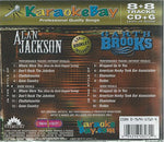 Karaoke Bay Garth Brooks & Alan Jackson 8x8 Multiplex CDG [Audio CD] Alan Jackson and Garth Brooks