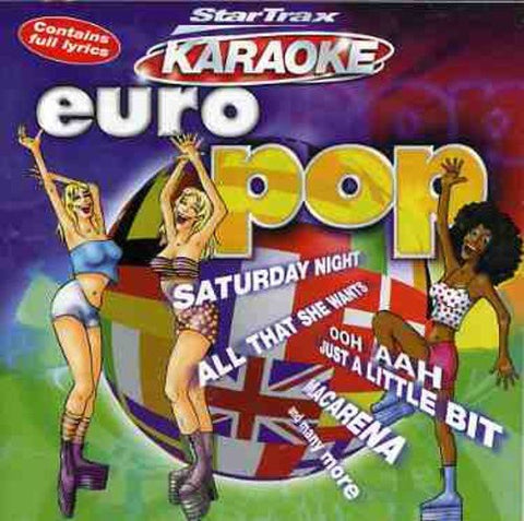 Karaoke: Euro Pop [Audio CD] Various Artists