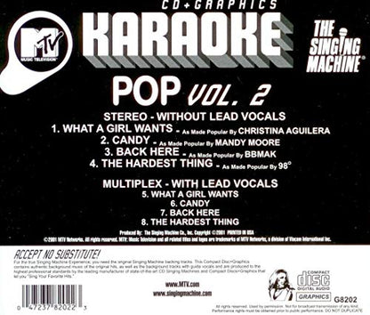 Karaoke: Mtv Pop 2 [Audio CD] Various Artists