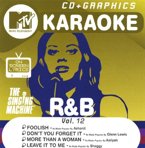 Karaoke: Mtv R&B 12 [Audio CD] Various Artists