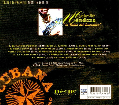 La Reina Del Guacanco [Audio CD] Mendoza, Celeste