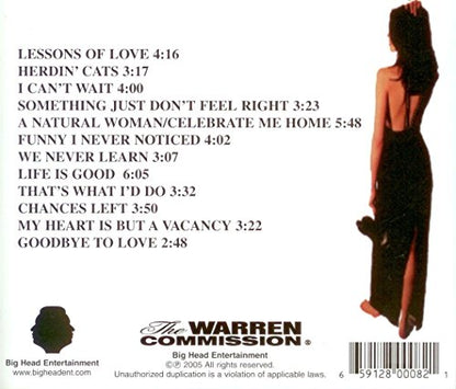 Lessons of Love [Audio CD] Warren Commission