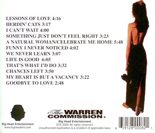 Lessons of Love [Audio CD] Warren Commission