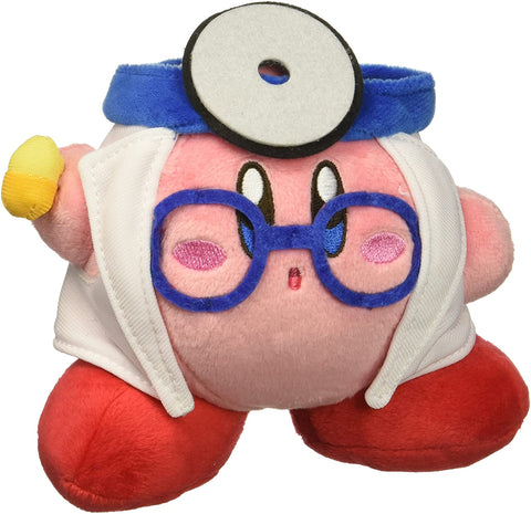 LITTLE BUDDY TOYS PLUSH KIRBY DOCTOR 5" (EXCLUSIVE)