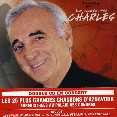 Live Au Palais Des Congres 2004 [Audio CD] Charles Aznavour
