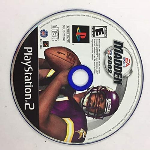 Playstation 2 Madden NFL 2002 [E] PS2