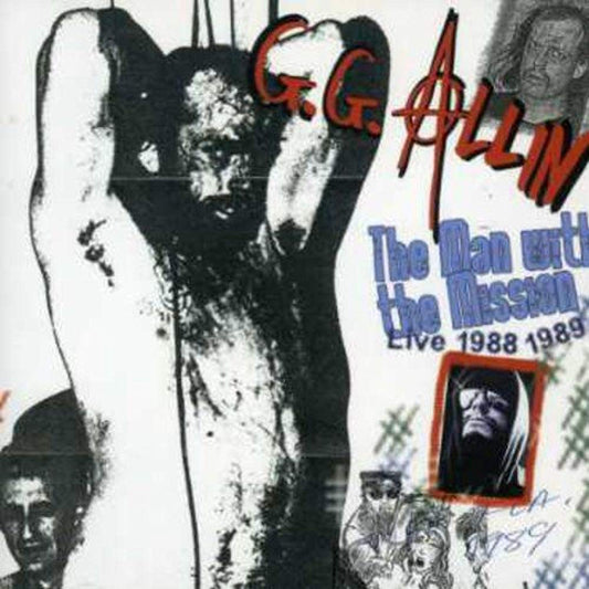 Man with the Mission Live 1988-1989 [Audio CD] ALLIN,G.G.