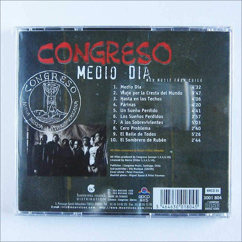 Medio Dia: New Music from Chile [Audio CD] Congreso