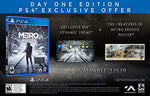 METRO EXODUS - PS4 - DAY ONE EDITION