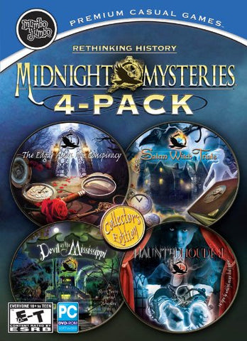 Midnight Mysteries 4 Pack AMR Encore Software (CD-ROM)