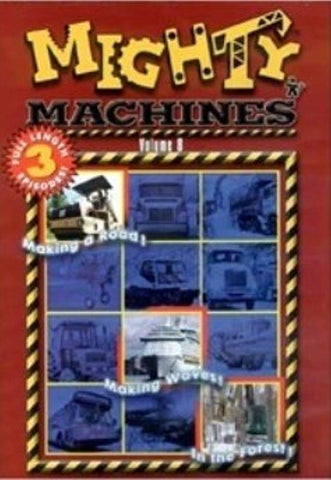 Mighty Machines, Vol. 8 (Making a Road / Making Waves / In the Forest) (Bilingual) [DVD]