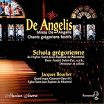 Missa De Angelis [Audio CD] Boucher, J/Saint-Cyr, a-Schola G