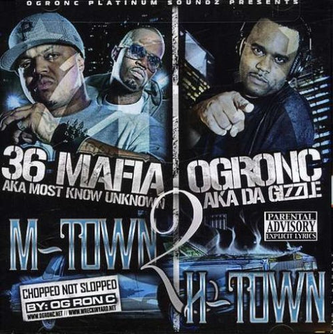 M-Town 2 H-Town [Audio CD] Og Ron C/Three 6 Mafia