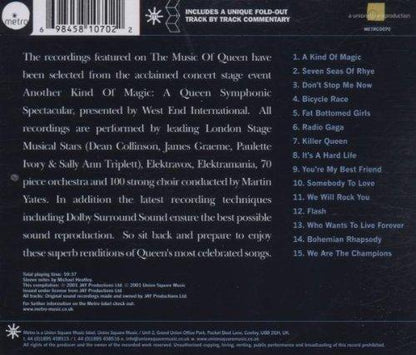 Music of Queen: Symphonic Spectacular [Audio CD] Various Artists