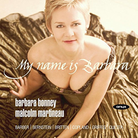 My Name Is Barbara [Audio CD] Barbara Bonney