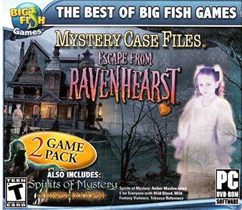 Mystery Case Files: Escape From Ravenhearst Bonus 2 Game Pack JC