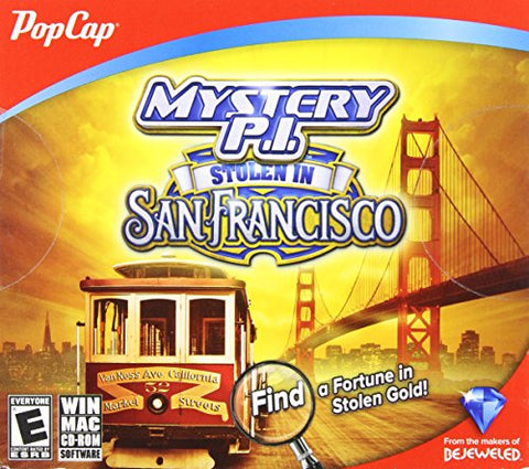 Mystery P.I. Stolen in San Francisco Jewel Case PC & Mac