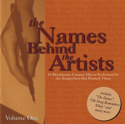 Names Behind the Artists 1 [Audio CD] Various Artists