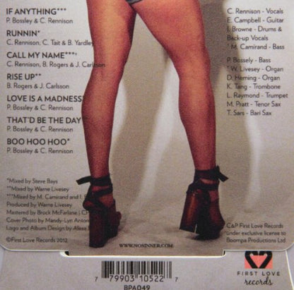 NO SINNER - BOO HOO HOO [Audio CD] NO SINNER