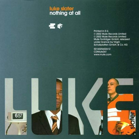 Nothing at All [Audio CD] Slater, Luke