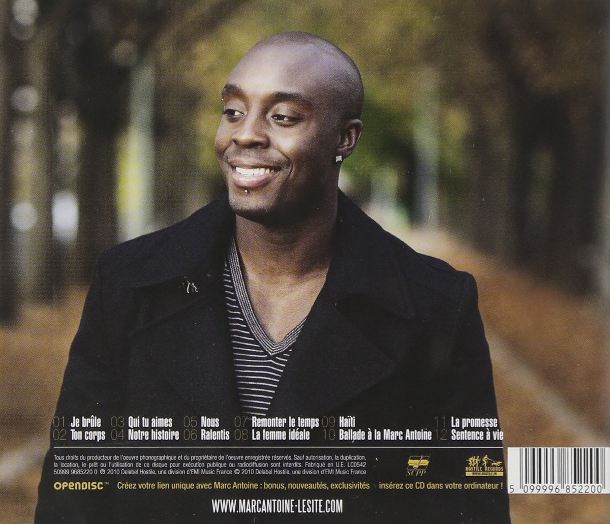 Notre Histoire [Audio CD] Antoine, Marc (R-B)