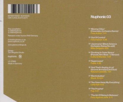 Nuphonic 3 [Audio CD] VARIOUS ARTISTS