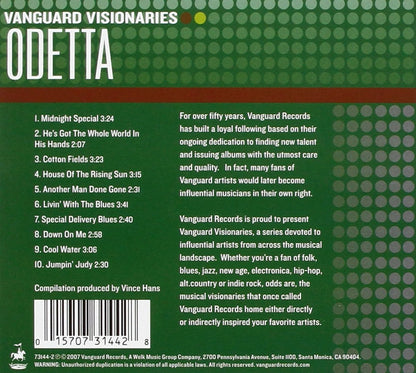 Odetta (Vanguard Visionaries) [Audio CD] Odetta