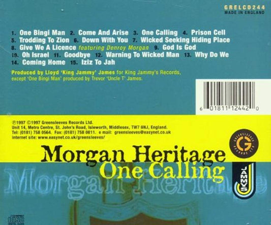 One Calling [Audio CD] Morgan Heritage