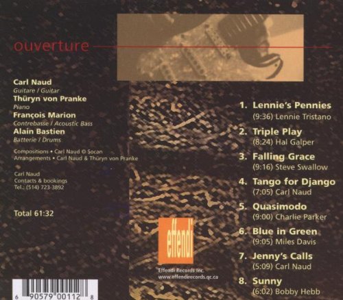 Ouverture [Audio CD] CARL,NAUD