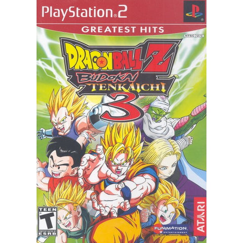 PS2 Dragonball Z Budokai Tenkaichi 3 Greatest Hits T784