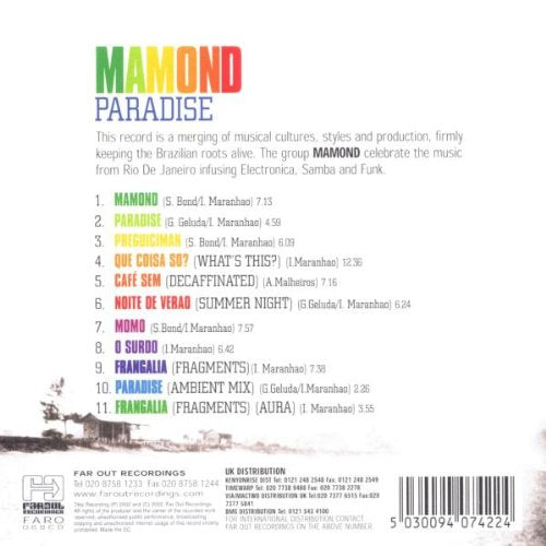 Paradise [Audio CD] Mamond
