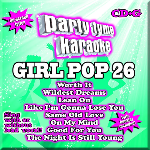 Party Tyme Karaoke - Girl Pop 26 [8+8-song CD+G] [Audio CD] Party Tyme Karaoke