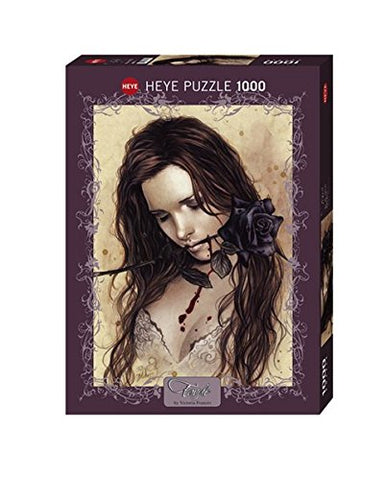 Paul Lamond 9431 Victoria France Dark Rose Puzzle (1000-Piece)