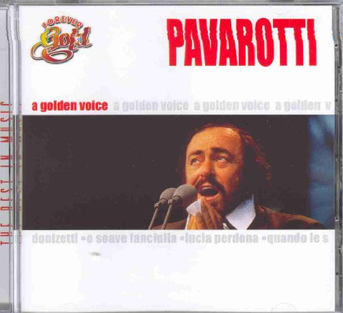 pavarotti a golden voice (AudioCD) classical and symphonic music [Audio CD] Pavarotti, Luciano