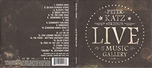 Peter Katz + Friends Live at the Musi Gallery [Audio CD] PETER KATZ and VALERY GORE, EMMA-LEE, LAYAH JANE, ROB SZABO