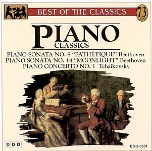 Piano Classics [Audio CD] Beethoven; Tchaikovsky and Debussy